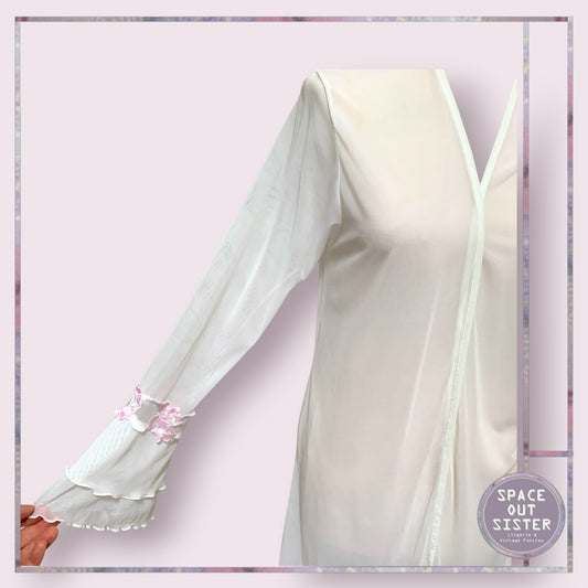 Vintage Stellar Sheer Robe