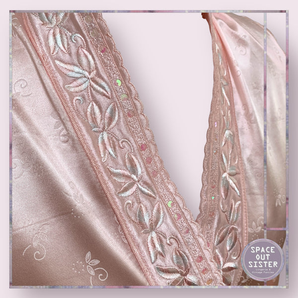 NOS Rasurel Satin Robe