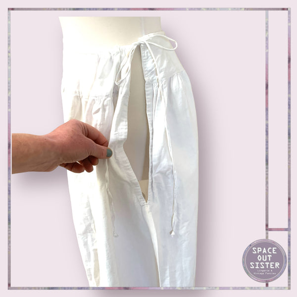 Antique Cotton Petticoat