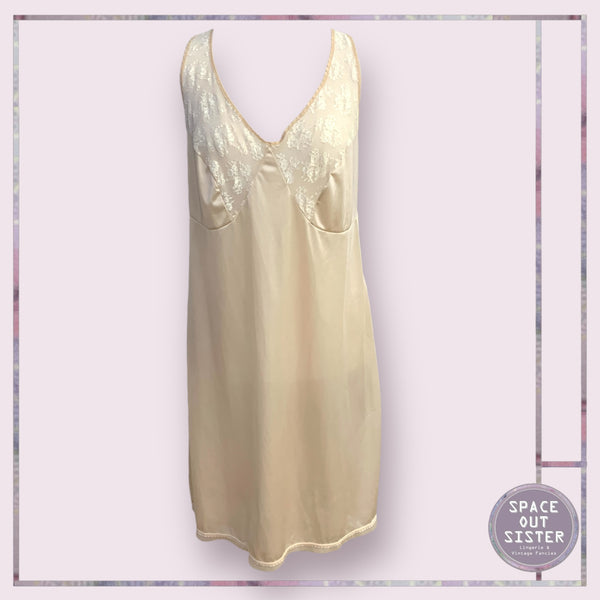 Vintage Donella Caramel Slip