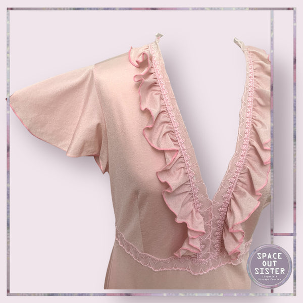 Vintage Ruffle Nightdress