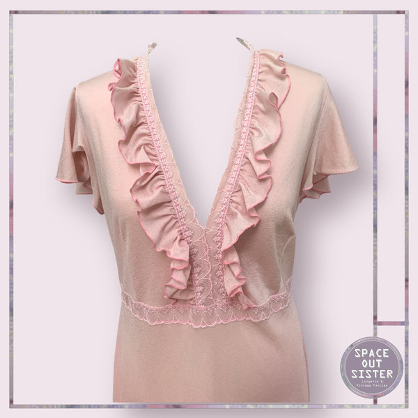 Vintage Ruffle Nightdress