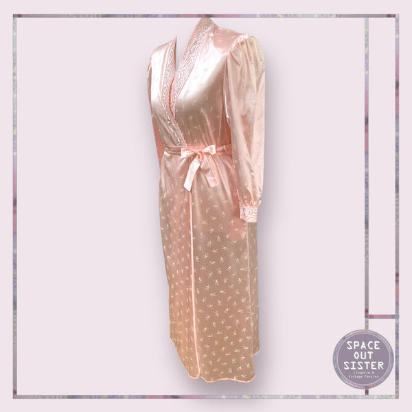 NOS Rasurel Satin Robe