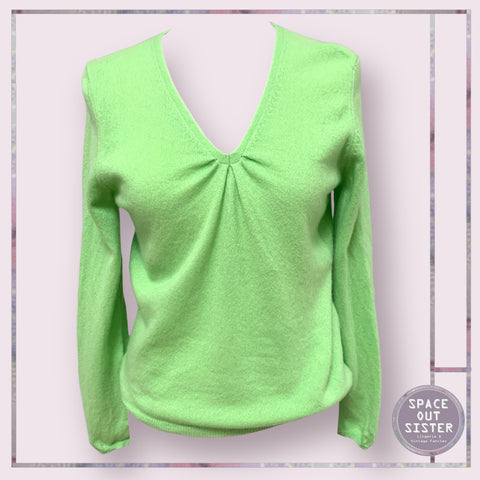 Pre-Loved Talbots Green Cashmere