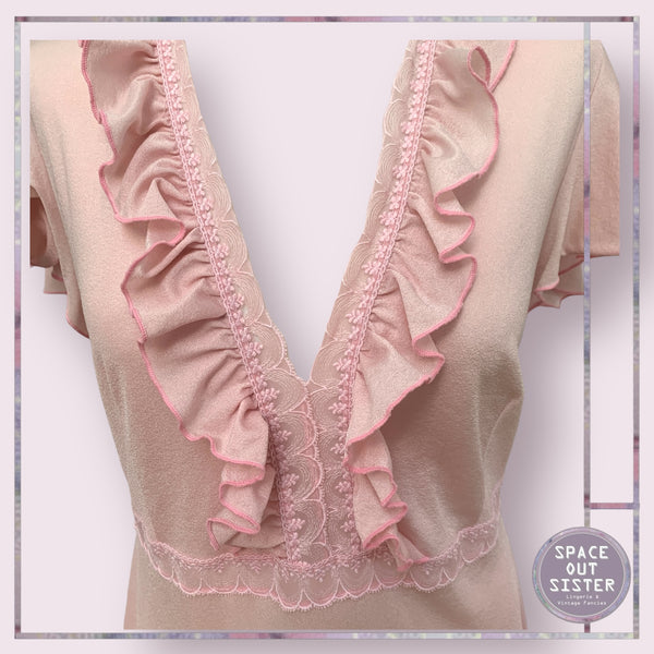 Vintage Ruffle Nightdress