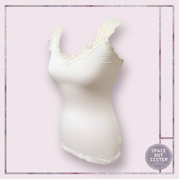 Cotton Lace Vest
