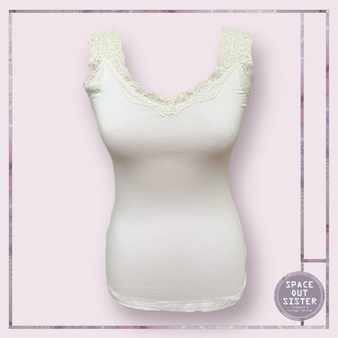Cotton Lace Vest