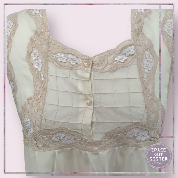 Vintage Taupe Nightdress