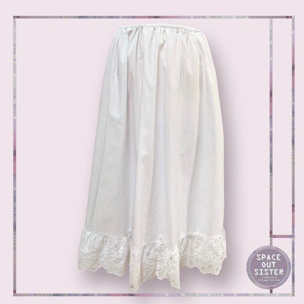 Vintage Cotton Petticoat M