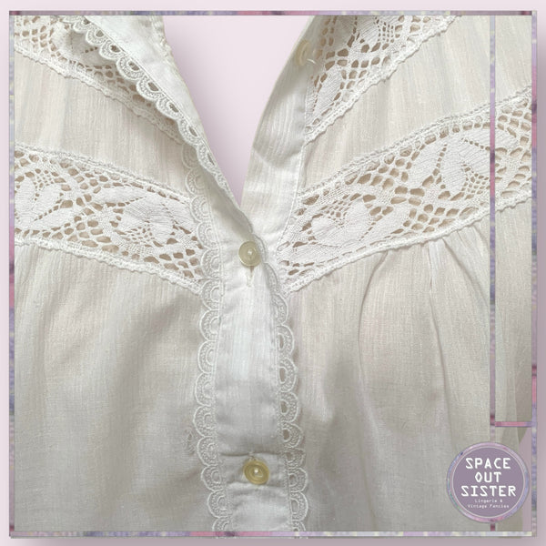 Vintage Cotton Dillar Nightdress