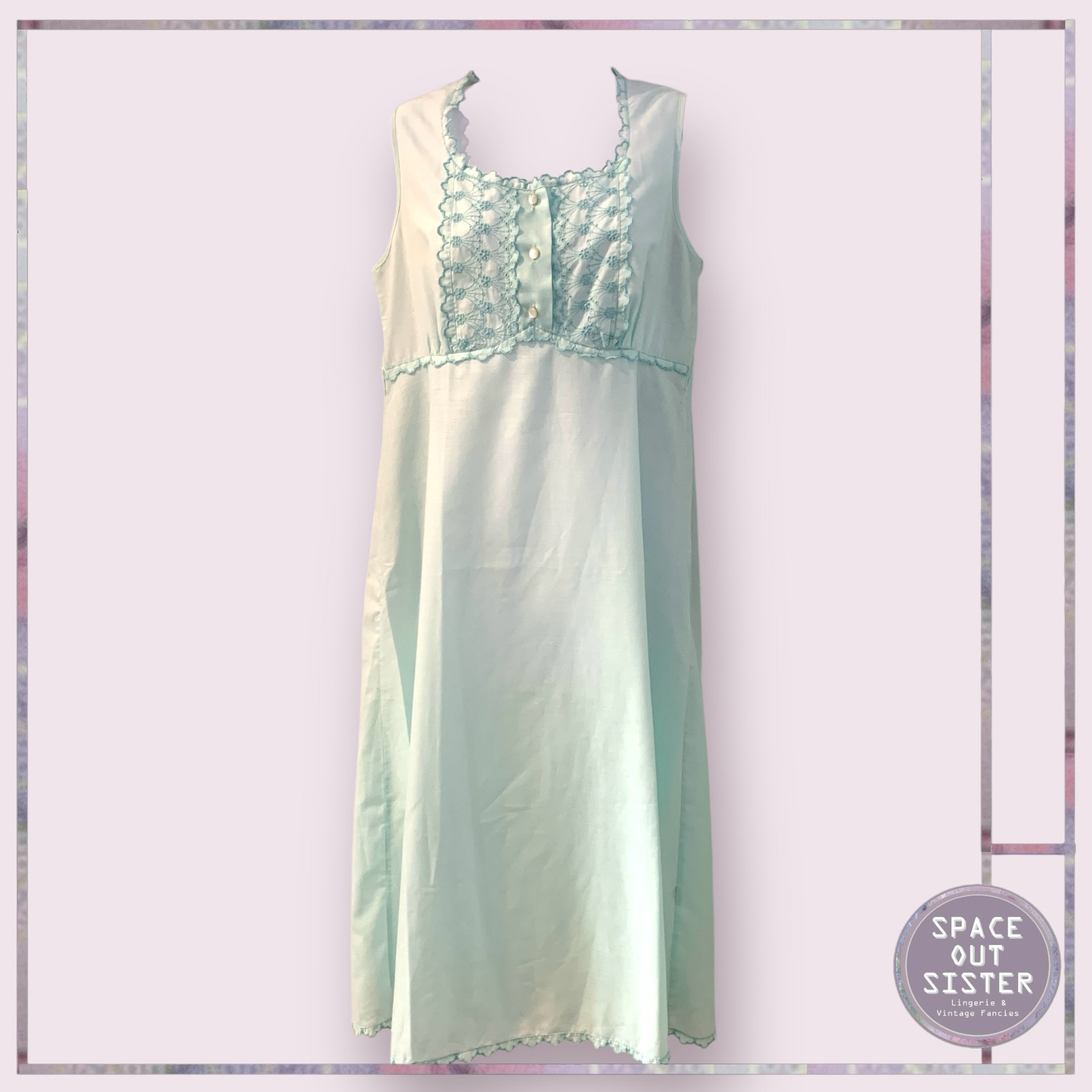 Vintage Truimph Green Nightdress