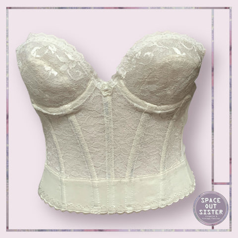 NOS Ivory Bustier