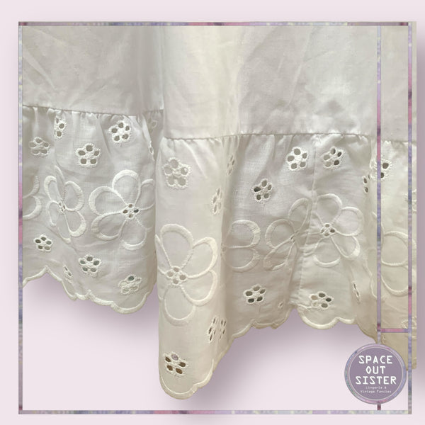 Vintage Cotton Petticoat M