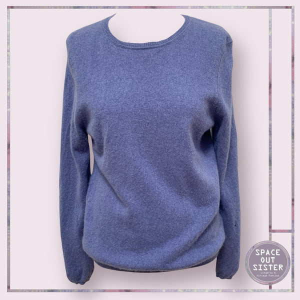 Pre-Loved Blue Charter Club Cashmere Jumper