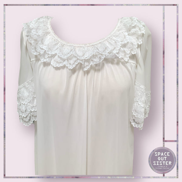 Vintage Tiered Sleeve Nightdress