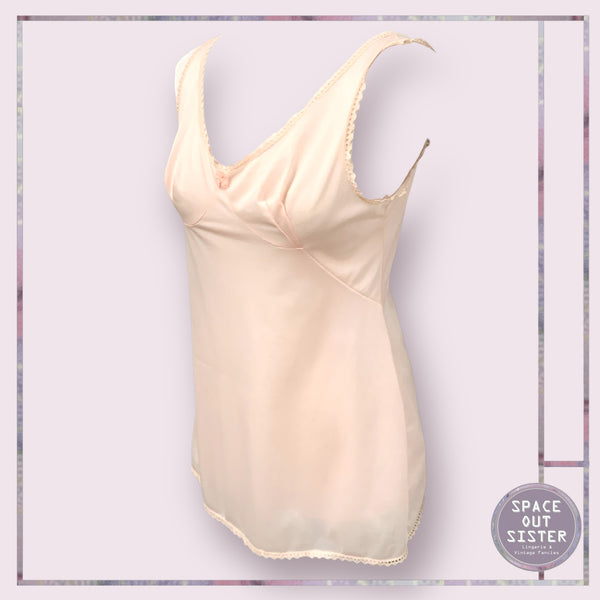 Vintage Peach Mini Slip