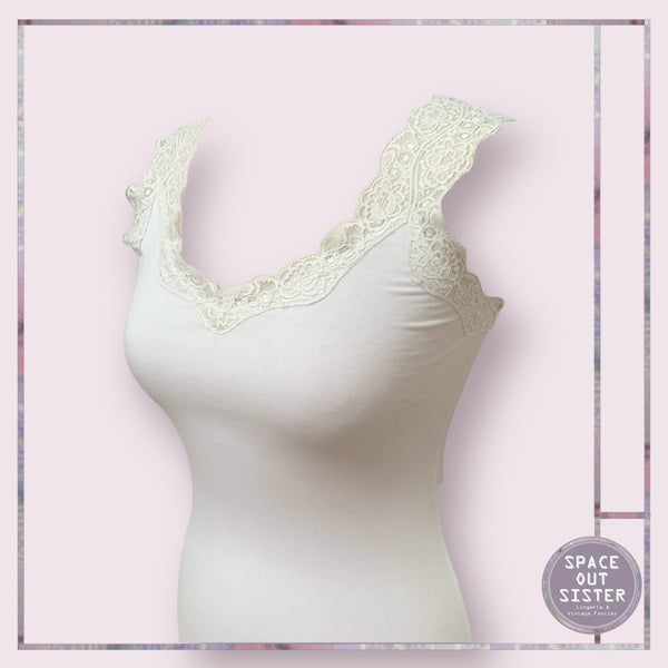 Cotton Lace Vest