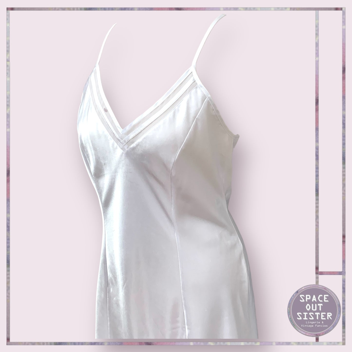 White Slip Dress