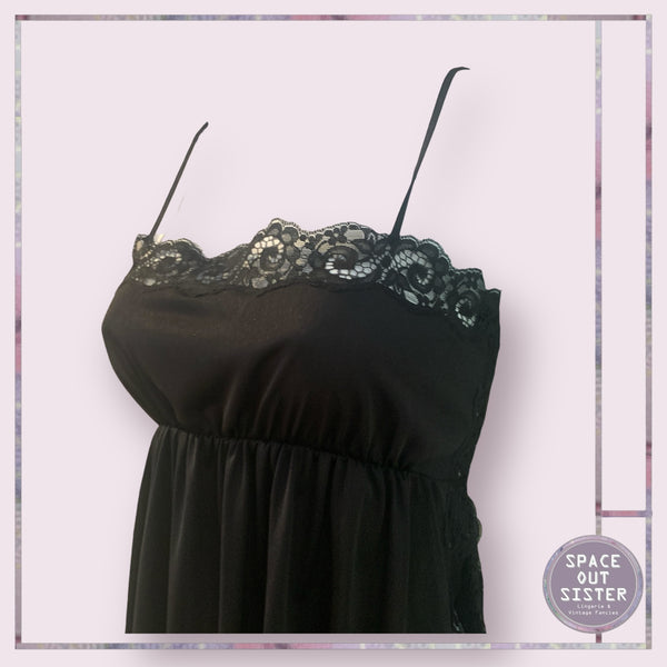 Vintage Side Split Nightdress