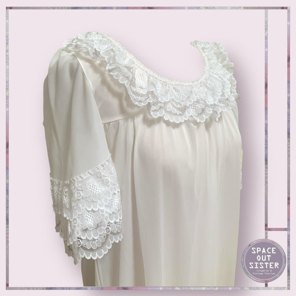 Vintage Tiered Sleeve Nightdress