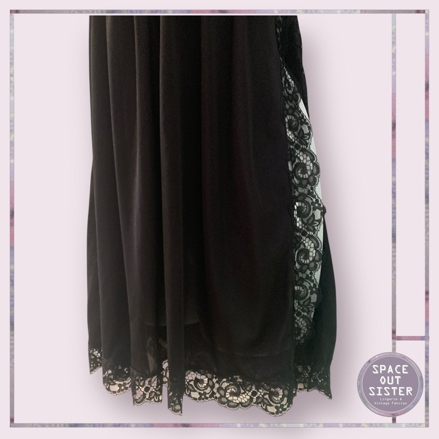 Vintage Side Split Nightdress