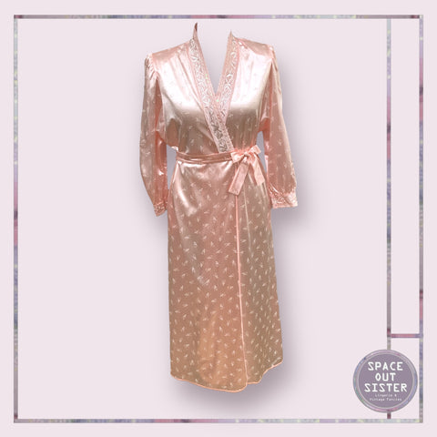 NOS Rasurel Satin Robe