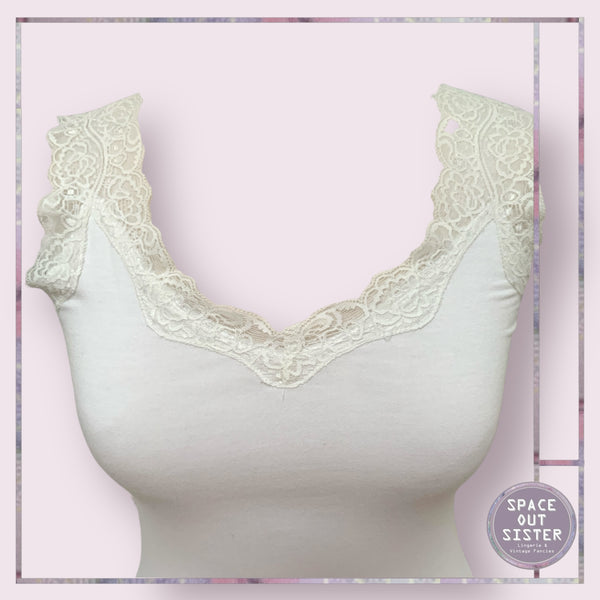 Cotton Lace Vest