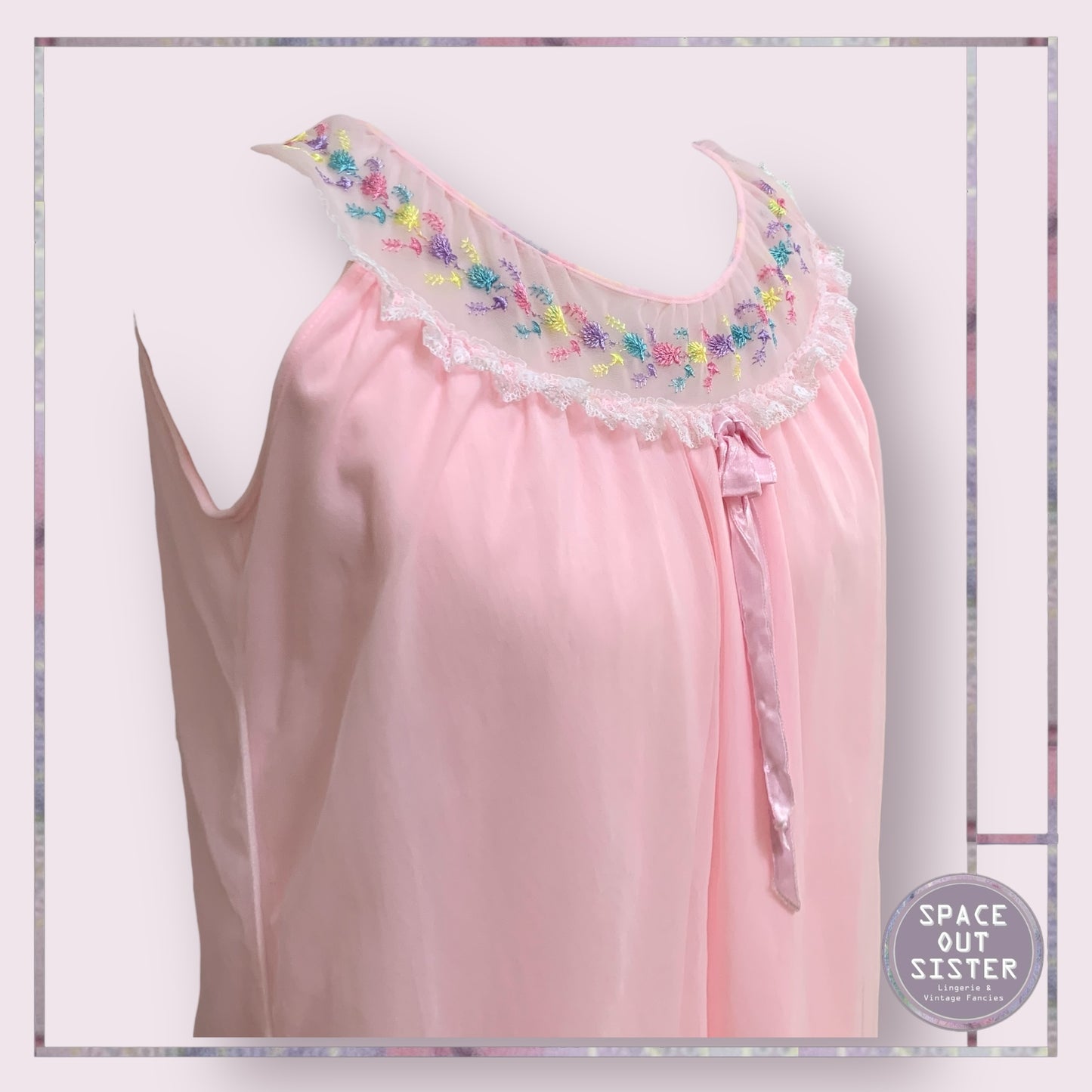 Vintage Pink Sweets Babydoll
