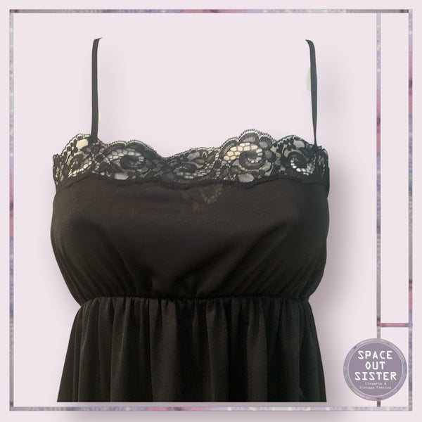 Vintage Side Split Nightdress