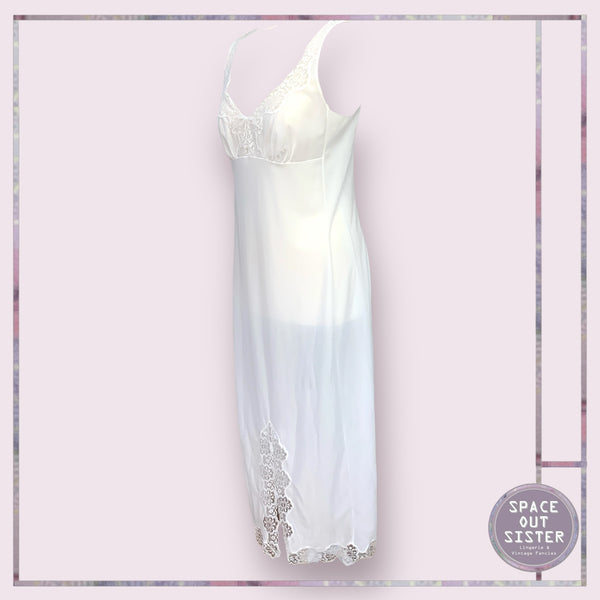 Vintage White Full Length Nightdress