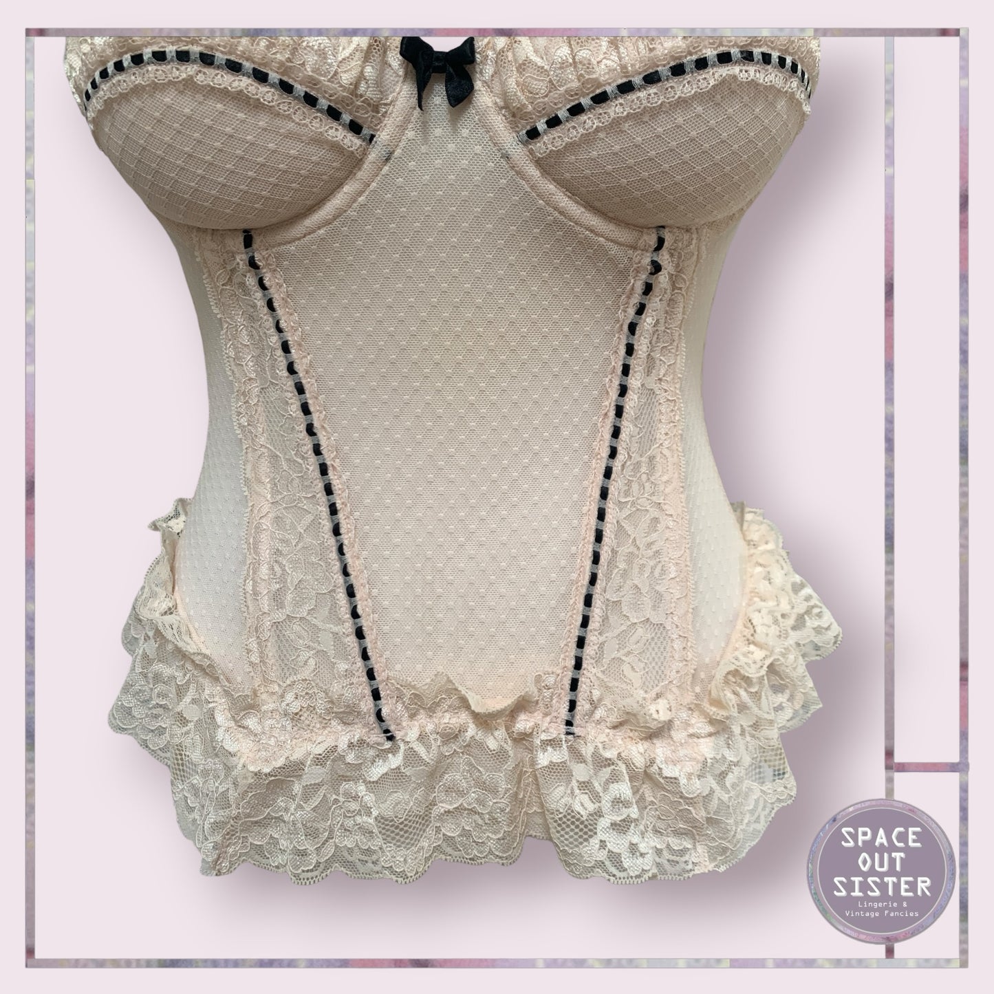 Ribbon Interlace Bustier