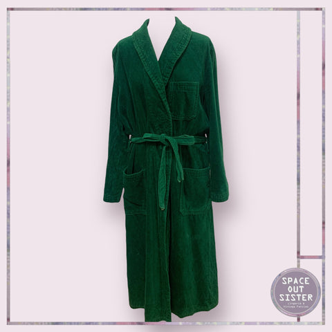 Vintage Vossen Forest Green Robe