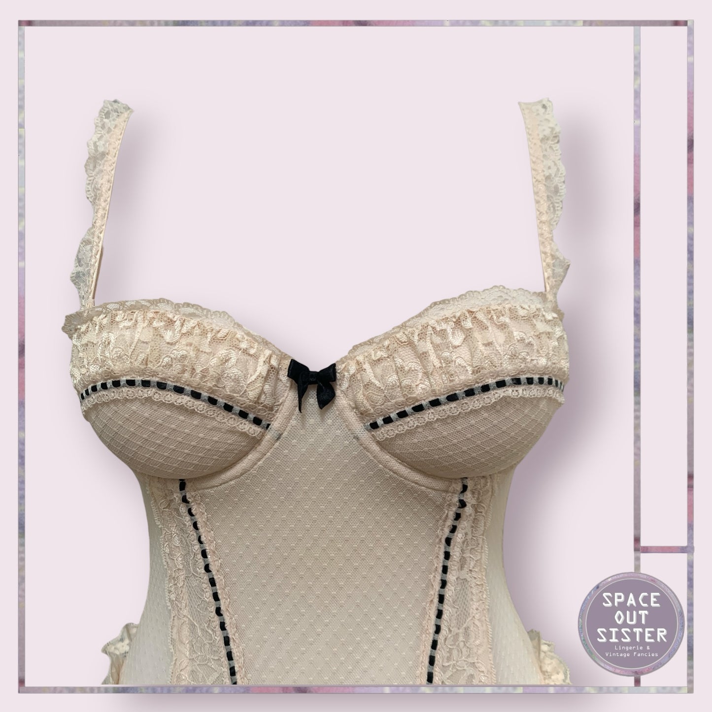 Ribbon Interlace Bustier