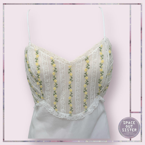 Vintage Van Realte Lemon Nightdress
