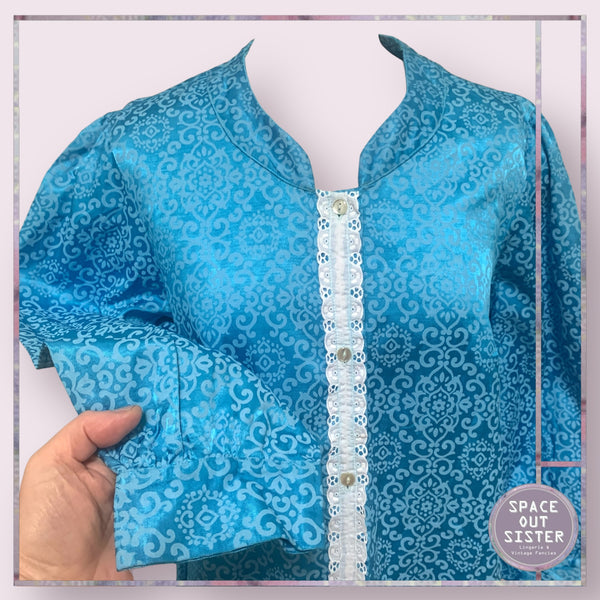 Vintage Cotton Lace Trim Nightdress