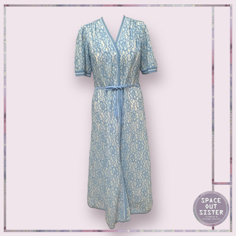 Vintage Hanro Nightdress in Blue