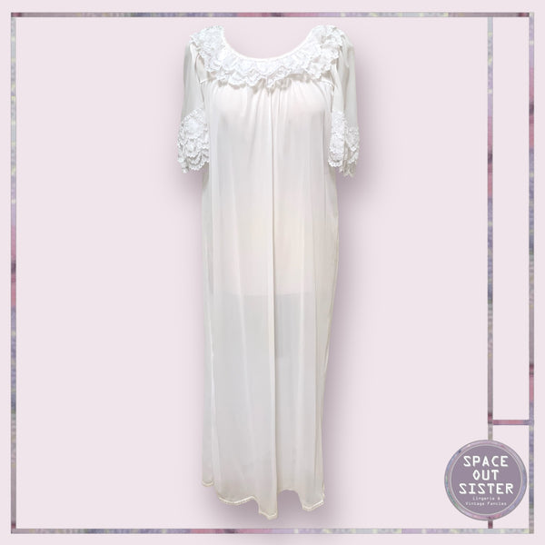 Vintage Tiered Sleeve Nightdress