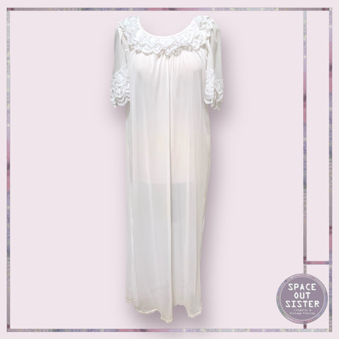 Vintage Tiered Sleeve Nightdress