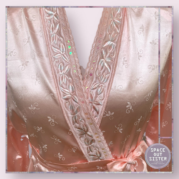 NOS Rasurel Satin Robe