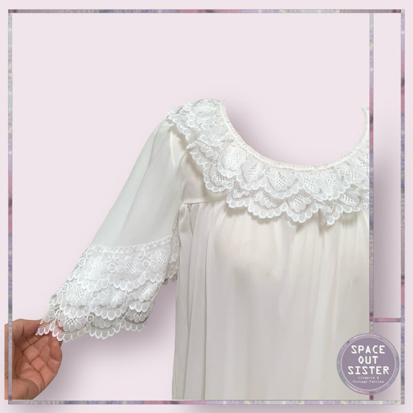 Vintage Tiered Sleeve Nightdress