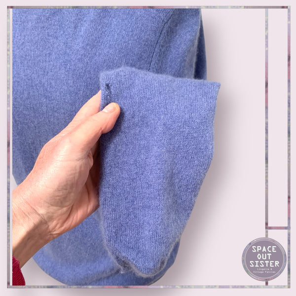 Pre-Loved Blue Charter Club Cashmere Jumper