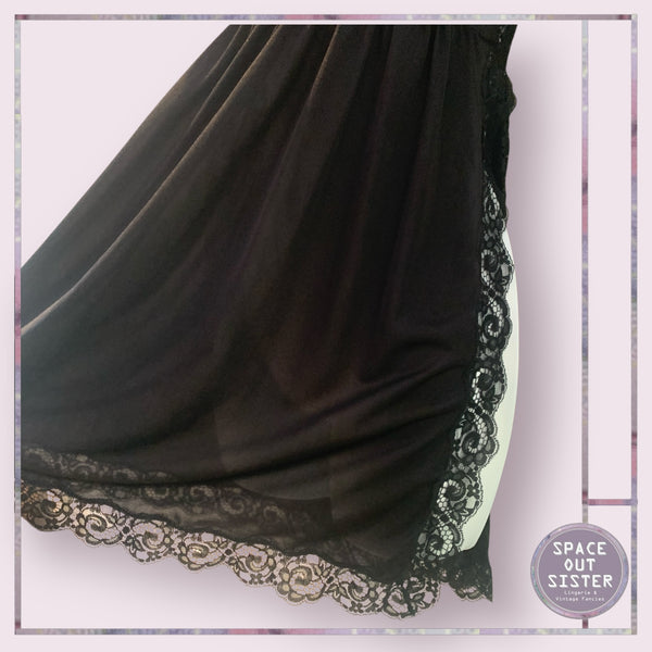 Vintage Side Split Nightdress