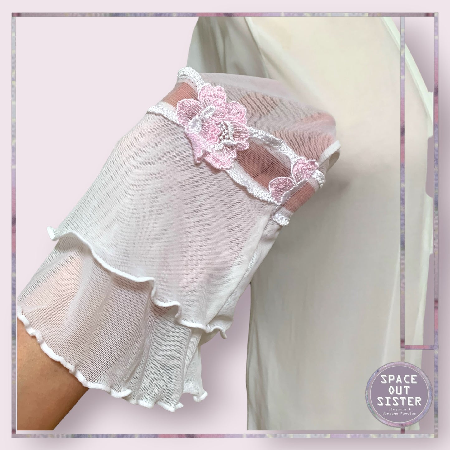 Vintage Stellar Sheer Robe