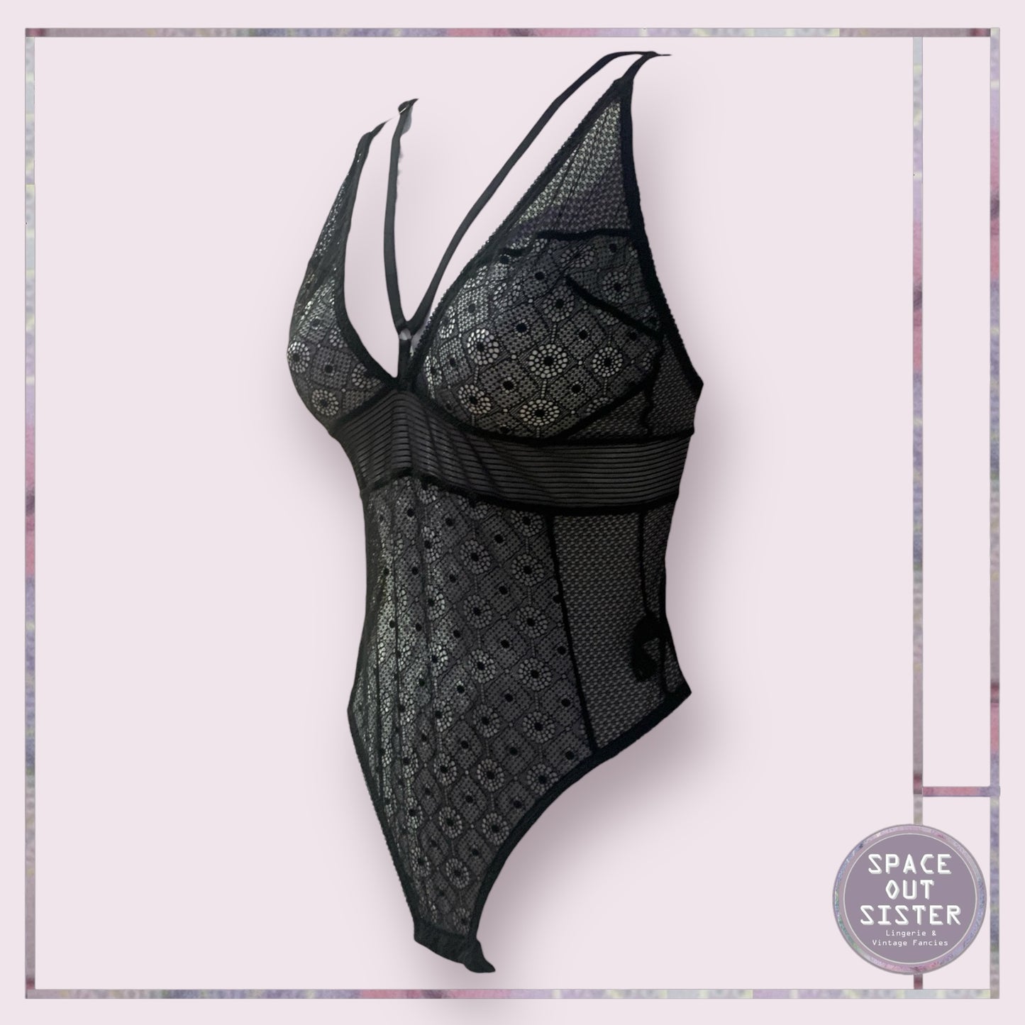 Circle Mesh Bodysuit