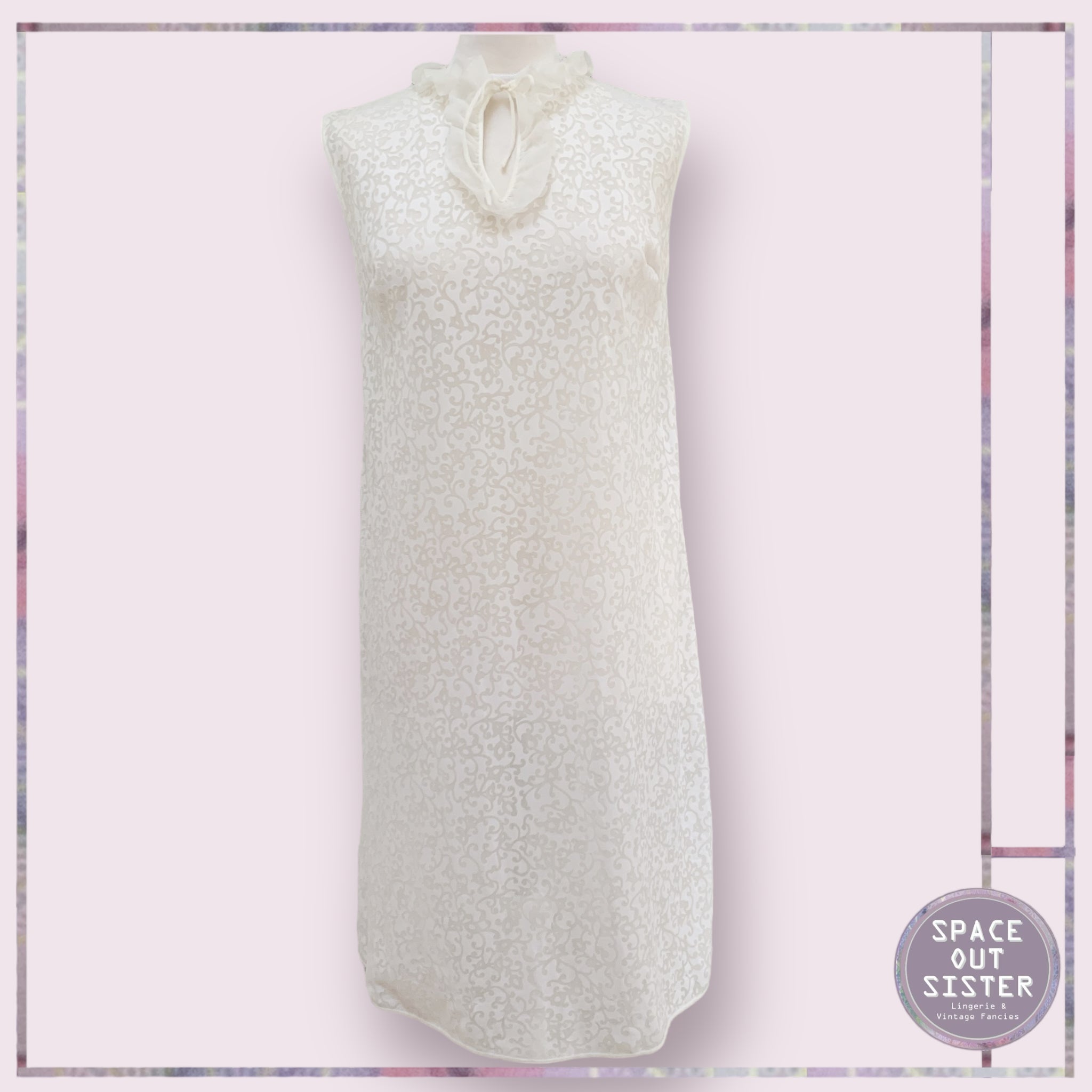 Circa 1960s Semi Sheer Nightdress