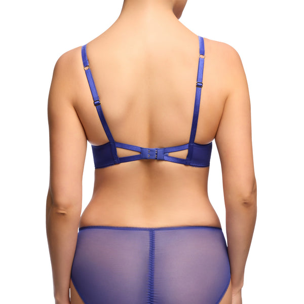 New Evelina Cobalt & Coral Bra by Dita Von Teese