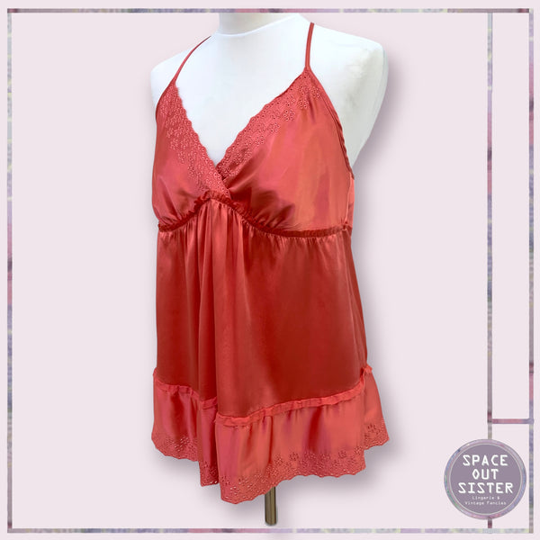 Boston Proper Coral Silk