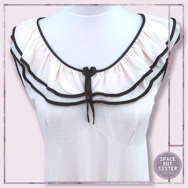 Circa 1970s Taupe Two Piece Set