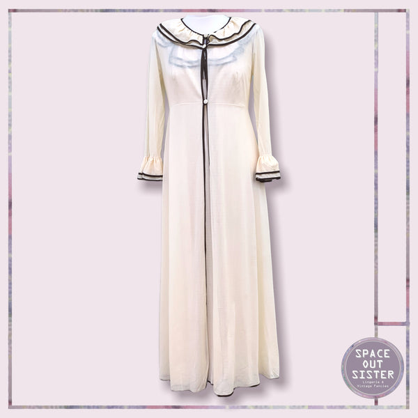 Circa 1970s Taupe Two Piece Set