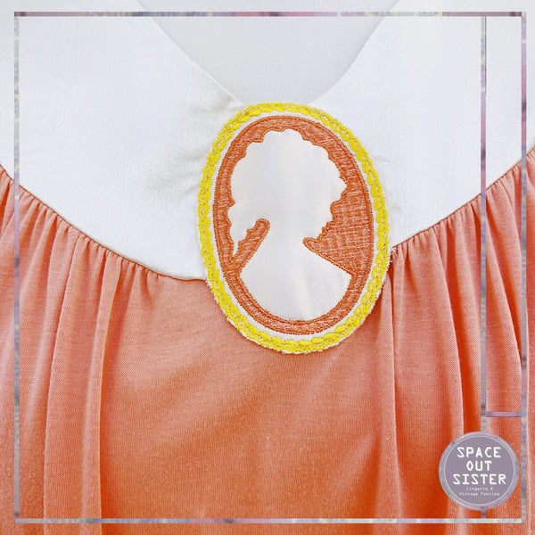 Vintage Cameo Cotton Nightdress